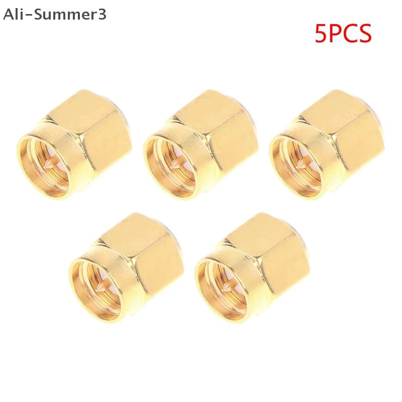 Revolution IPX zu SMA Adapter Koaxialkonverter gerade, IPX U.FL auf SMA Stecker, Farbe: Gold - Bild 2