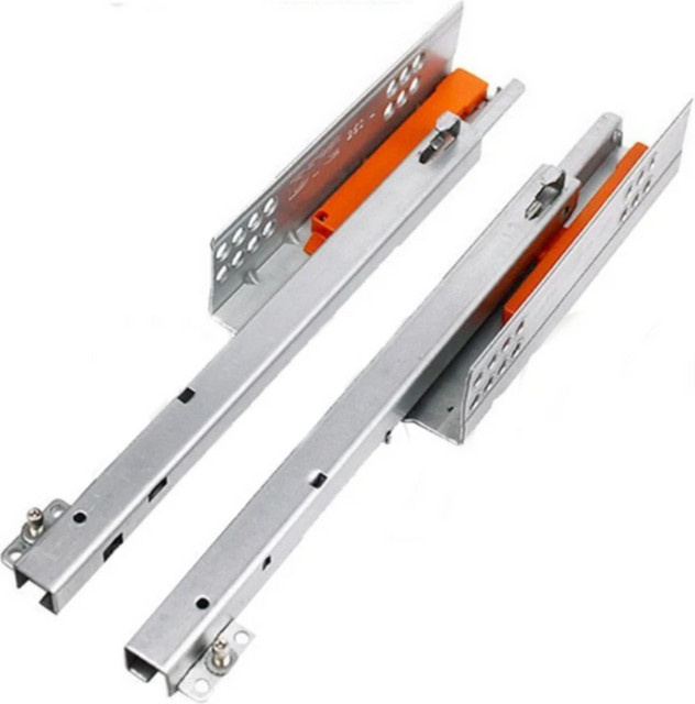 DTC Push-To-Open Gleitschienen Set für Schubladen 25kg Belastbarkeit - Bild 1