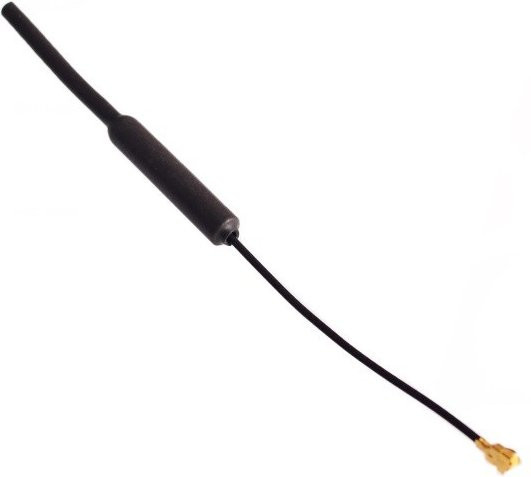 STJF 2,4G Soft Antenne mit IPX IPEX-Anschluss, WIFI 2DB Gain, Kupfer, Schwarz und Gold - Bild 1