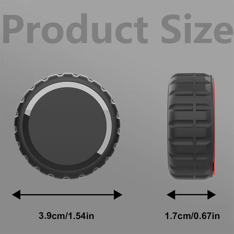 VODOOL Wasserdichte Schutzhülle für Apple AirTag in Schwarz mit Klebemontage für Fahrrad, Auto und Ski - Bild 6