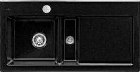 Villeroy & Boch Spüle Subway Countertop in Keramik, Farbe Silber/Schwarz, Breite: 60 cm - Bild 1