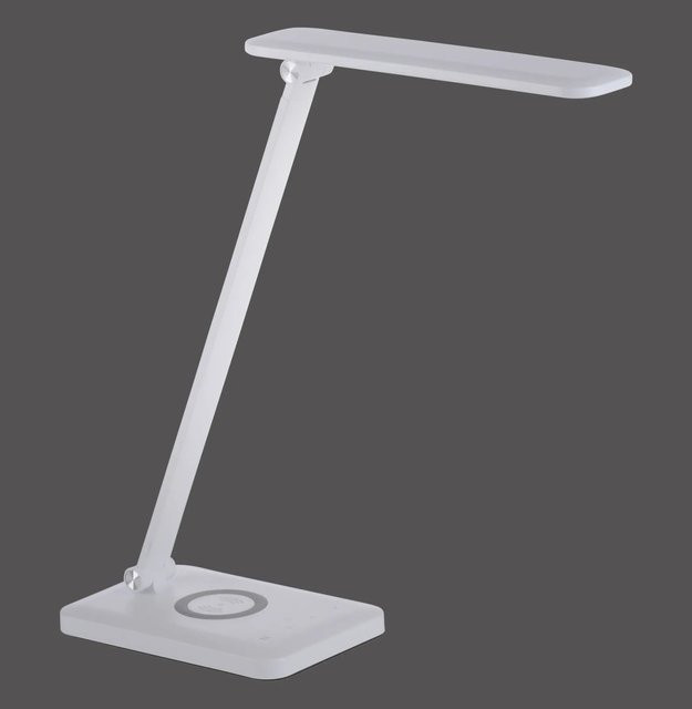 Just Light. LED-Tischleuchte Florentina Weiß, dimmbar und höhenverstellbar, Höhe: 4 bis 61,5 cm - Bild 1