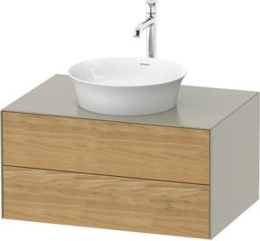 Duravit Waschtischunterschrank White Tulip in White, wandhängend, B/T: 80 x 55 cm - Bild 1