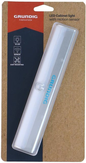 Grundig LED-Schrankleuchte in Weiß für Küche und Möbel, B/H/L: 3,2 x 1,9 x 19,2 cm - Bild 1