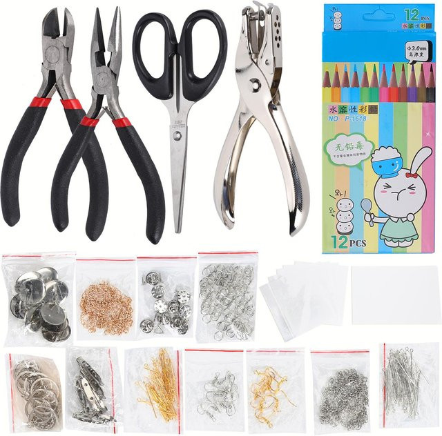 GoolRC Schrumpffolien-Set, Handbemalt DIY, Bunt, Schwarz - Bild 1