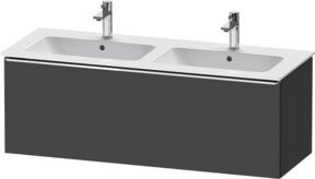 Duravit Waschtischunterschrank D-Neo wandhängend in Grau, B/T/H: 128 x 46,2 x 44 cm - Bild 1