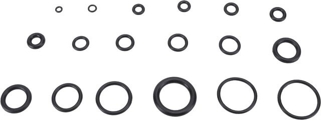 Igeteck O-Ring Sortiment IMPA813072 aus Kunststoff, 225 Stück, Schwarz, Set für Automobilwartung, Sanitär und Dichtung Reparatur - Bild 1