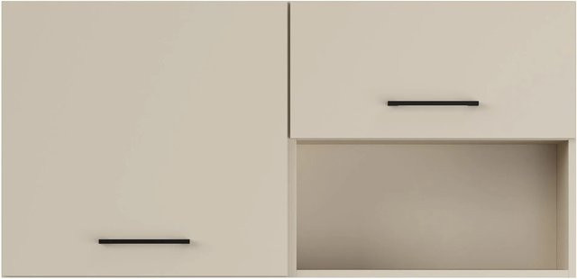 Impuls Küchen Hauswirtschaftsmodul HWR412007 in Kieselgrau mit Soft-Close-Türen, Breite: 120 cm - Bild 1