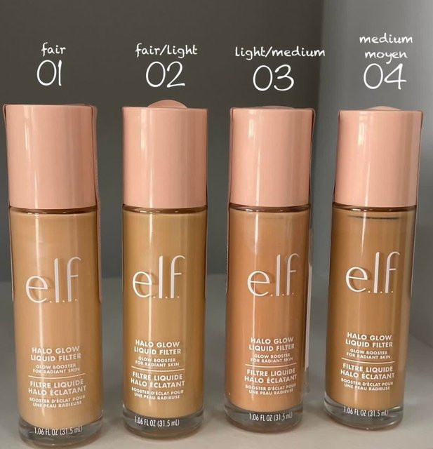 e.l.f. Halo Glow Liquid Filter Concealer, 31,5 ml, Glänzend, Unisex - Bild 1