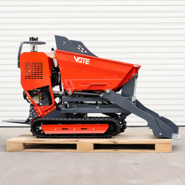 Mini-Raupendumper 500kg Selbstladender Hydraulik-Kleinlaster für Landwirtschaft und Bauwesen - Bild 1