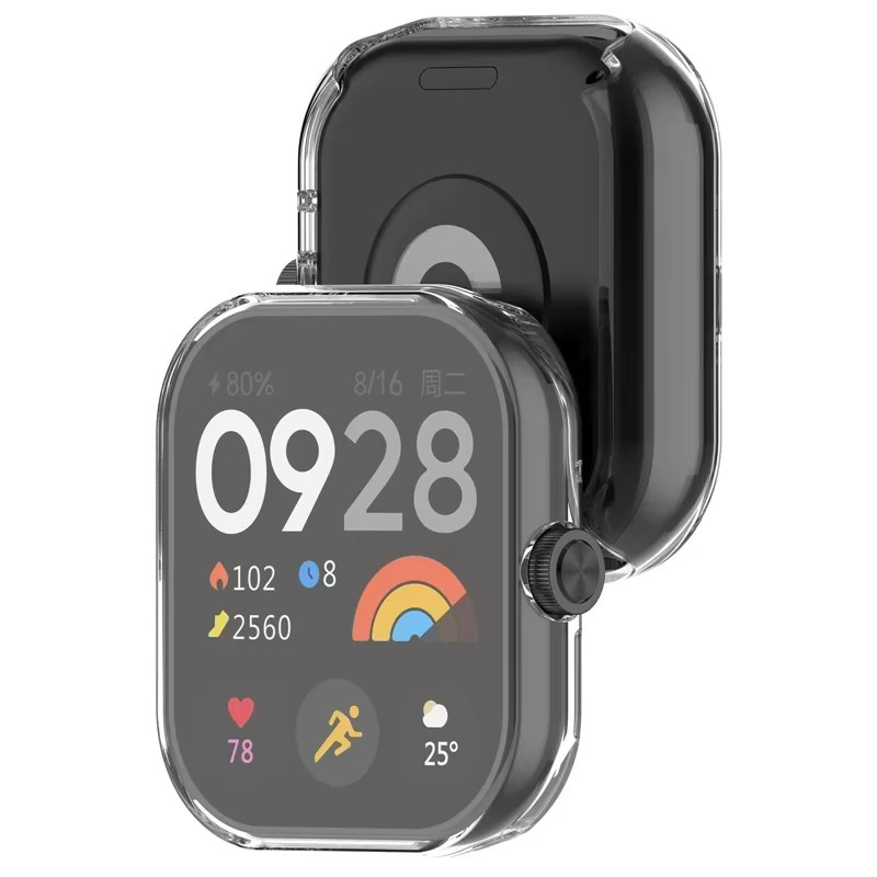 Xiaomi Schutzhülle für Redmi Watch 4, Midnight Blue, transparent - Bild 3