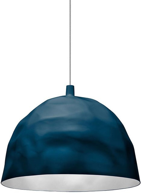 Foscarini Bump Pendelleuchte in Petroleumblau aus PMMA mit E27 Fassung - Bild 1