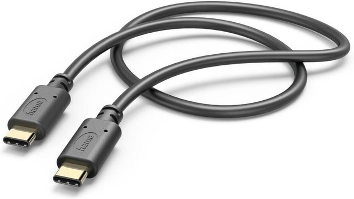 Hama USB-C auf USB-C Ladekabel, 1,5 m, Schwarz - Bild 2