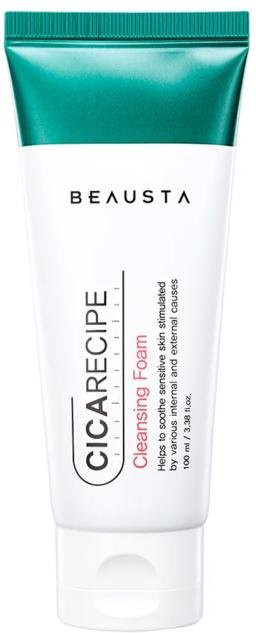 BEAUSTA Cica Rezept Reinigungsschaum, 100 ml, Centella Asiatica, Empfindliche Haut - Bild 1