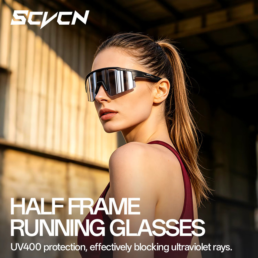 SCVCN Sportsonnenbrille photochrome, Unisex, Kunststoff - Bild 3