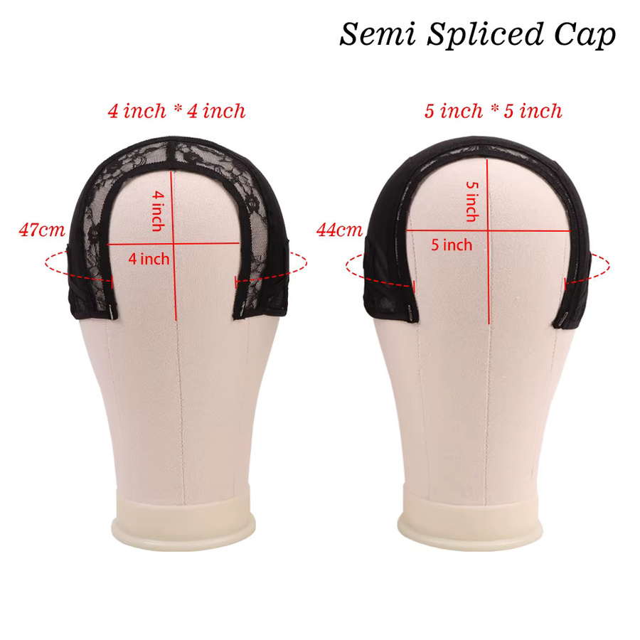 Yajukai Perückenkappe mit unsichtbarem Kordelzug, Mesh Dome Cap - Bild 3