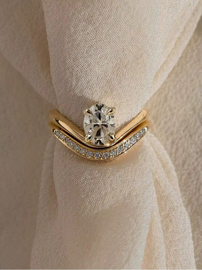 Ring 925 Silber, Zirkonia, minimalistisch, Damen - Bild 1