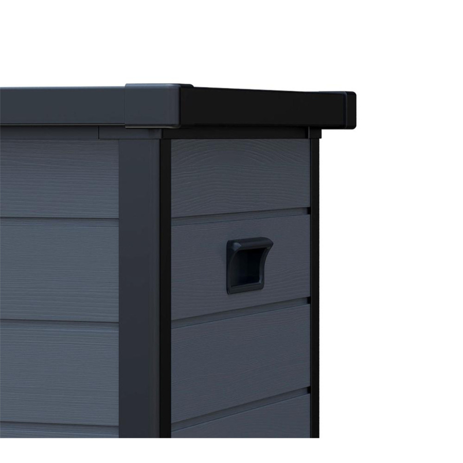 Westmann Gartenbox Silva XXL aus Kunststoff in Anthrazit, Volumen: 570 l, B/T/H: 150 x 74 x 66 cm - Bild 3