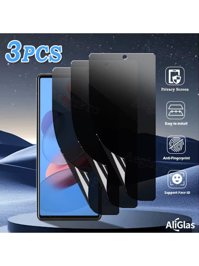 3er Pack Anti-Spy Hydrogel-Displayschutzfolie für Google Pixel 8 8a 8 Pro 9 9a 9 Pro 10 Pro XL Privacy Water Gel Soft Film Transparent - Bild 7