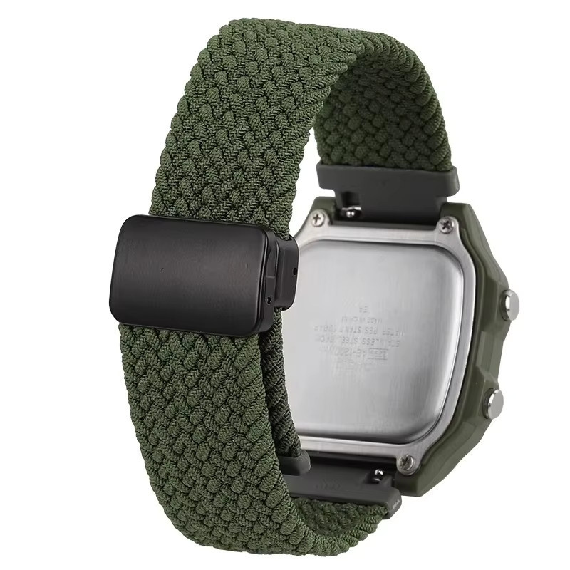 Casio Uhrenarmband, gewebtes Nylon, Herren - Bild 4