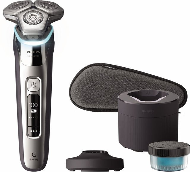 Philips Series 9000 Trocken-Nass Rasierer, Grau, Herren - Bild 1