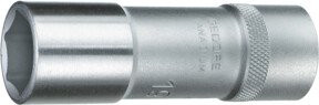 Gedore Steckschlüsseleinsatz 1/2", lang, 6-kant, 24 mm, silber - Bild 1