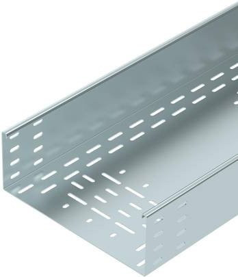 OBO Bettermann Kabelrinne 6061985 in Silber, B/H/L: 30,0 x 11,0 x 300,0 cm - Bild 1