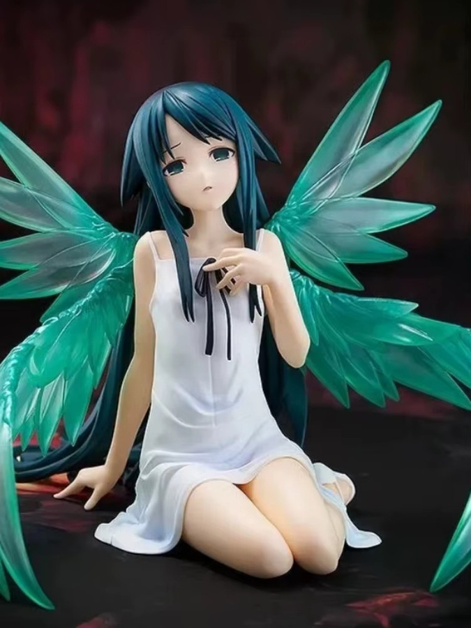 Bandai Saya no Uta Anime-Figur, Geflügeltes Mädchen, Weißes Kleid, Einzelfigur - Bild 4