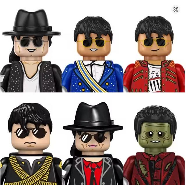 King Or Pop MJ Bausteine Michael Mini Actionfigur - Bild 1
