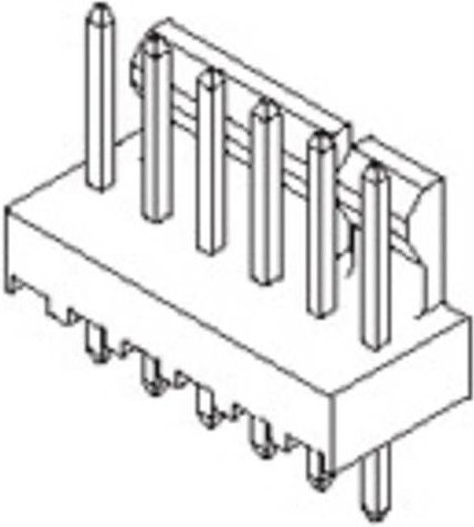 Molex Einbau-Stiftleiste Standard 22045057 - Bild 1