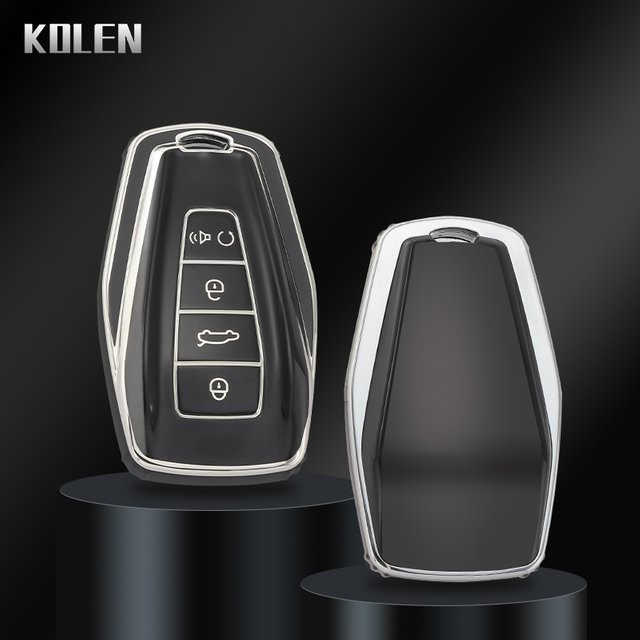 KOLEN TPU Schlüsselhülle für Geely Coolray Atlas Boyue NL3 Emgrand X7 EX7 GC9 Borui als Auto Remote Key Case Cover Shell Fob - Bild 1
