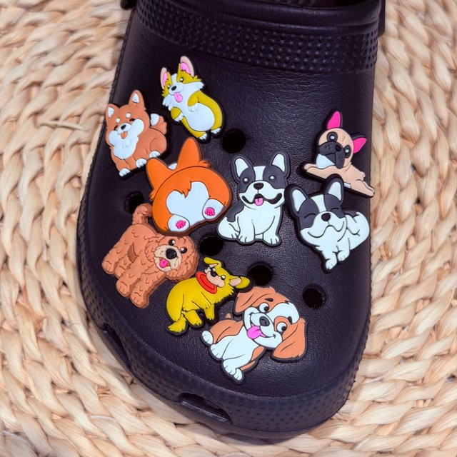 Happye&TiTi Hunde Schuhanhänger, PVC, Unisex - Bild 1