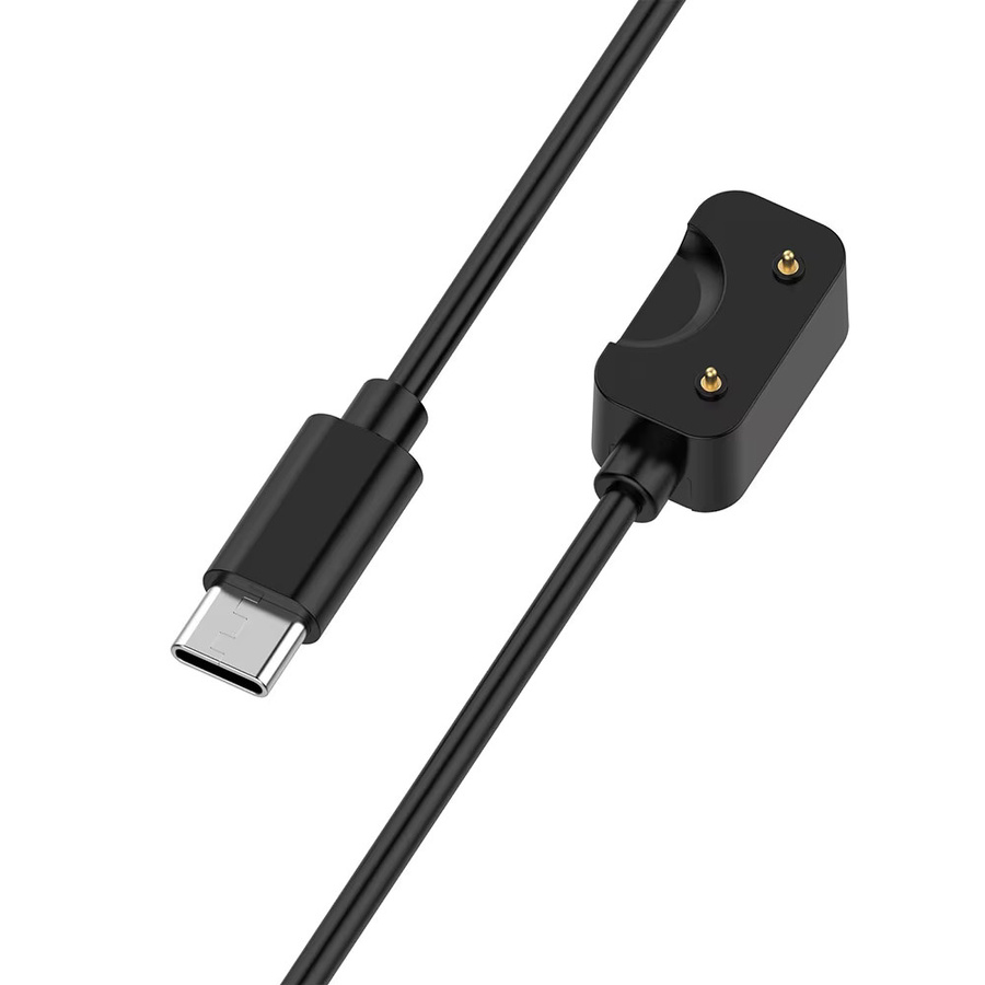 iHZCPRO USB-C Ladekabel für Samsung Galaxy Fit 3 SM-R390 in Schwarz, 100 cm - Bild 2