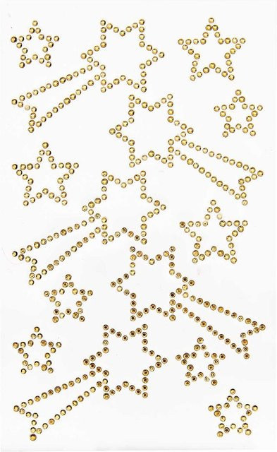 Rico Design Paper Poetry Strass-Sticker Sternschnuppen - Bild 1