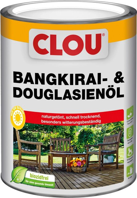 Clou Bangkirai- und Douglasien-Öl, transparent, 2,5 l - Bild 1