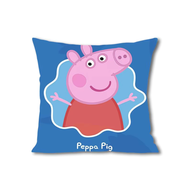 Hasbro Peppa Pig Kissenbezug Rosa, doppelseitig bedruckt, quadratisch, Breite: 30 cm, Höhe: 30 cm - Bild 6