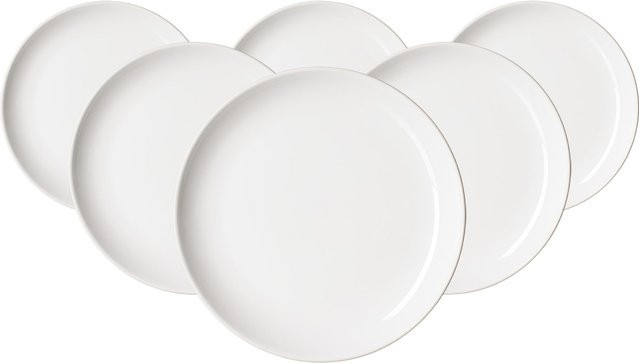 Ritzenhoff & Breker Speiseteller Volos in Weiß, 6er Set, Durchmesser: 27,5 cm - Bild 1