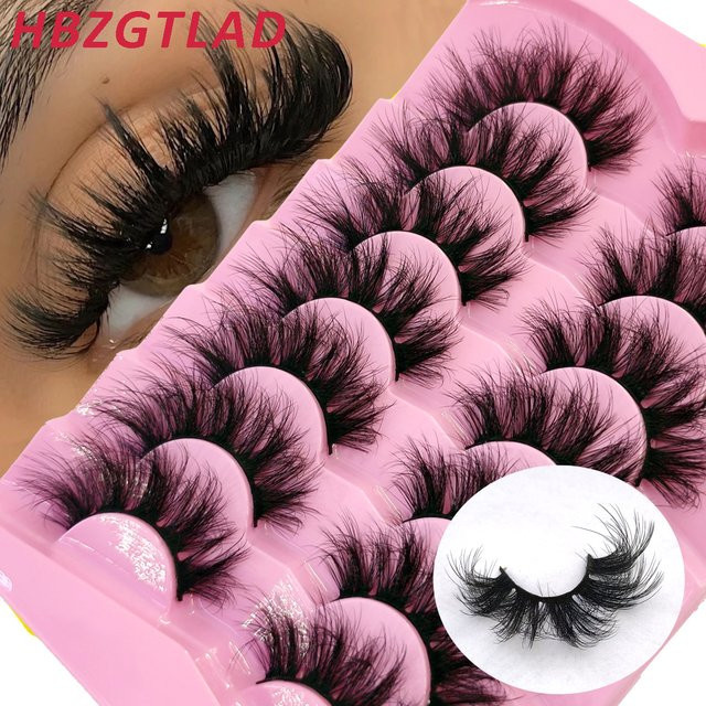 HBZGTLAD Wimpern, 3D-Kunstnerz, Black, Unisex - Bild 1