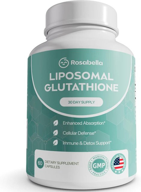 Rosabella Liposomales Glutathion, 500 mg, Antioxidans - Bild 1