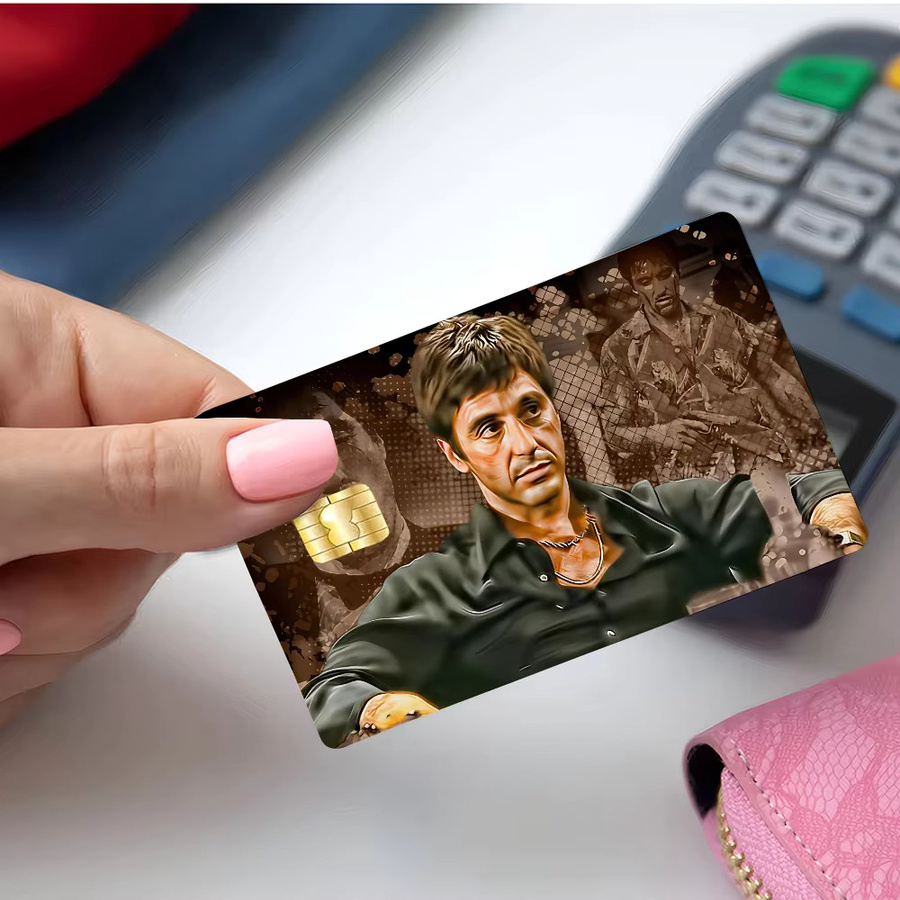 Wasserfeste Scarface 1983 Film Aufkleber mit Al Pacino Motiv für Dekoration und Sammler, Mehrfarbig - Bild 6