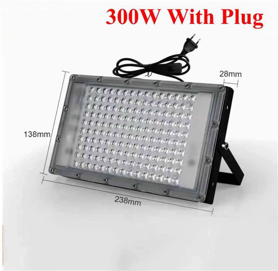 PAMNNY UV LED Flutlicht Schwarz Wasserdicht für Outdoor Garten und Party - Bild 5