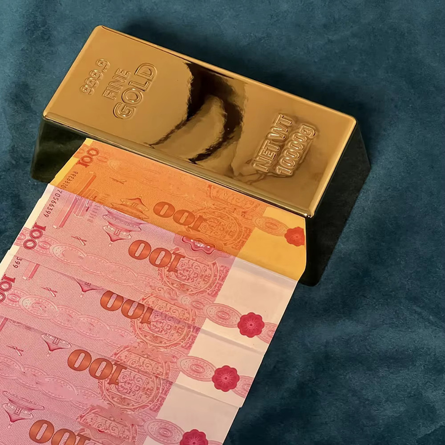 Rote Geldpakete in Gold-Optik für das Frühlingsfest und Neujahr als Dekorationszubehör - Bild 4
