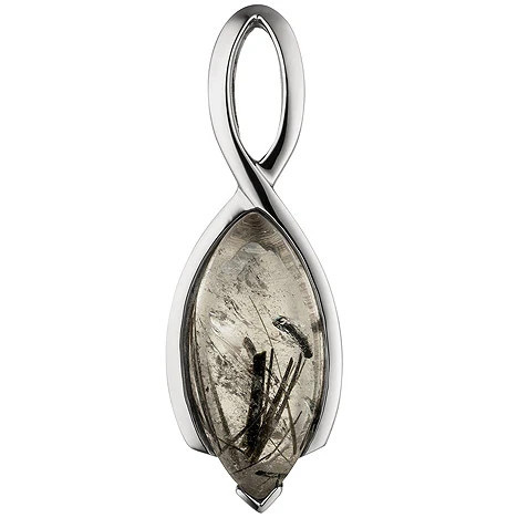 Colfem Anhänger 925 Sterling Silber, Turmalinquarz - Bild 1