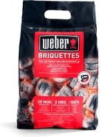 Weber Holzkohlebriketts Schwarz 3,0 kg - Bild 1