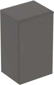 Geberit Smyle Square Seitenschrank rechts, grau matt, B/T/H: 36 x 60 x 32,6 cm - Bild 1