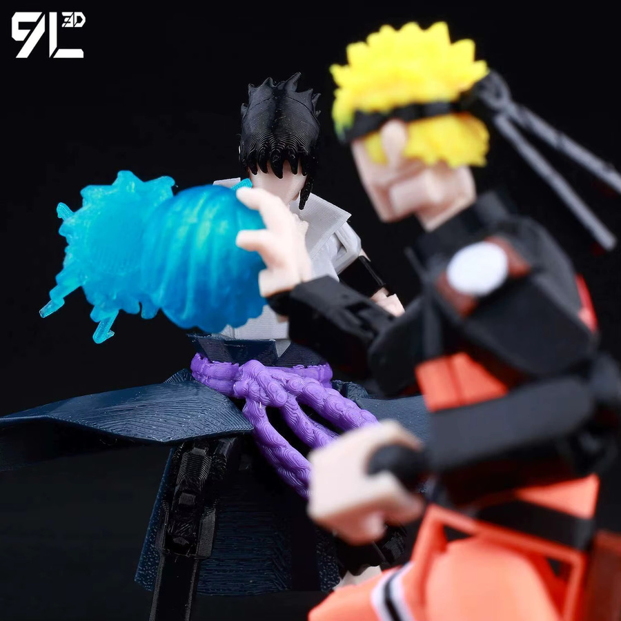 Bandai Naruto Sasuke Uchiha Rasengan 3D Figur, Action Modell, Einzelfigur - Bild 2