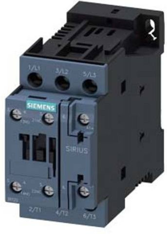 Siemens Schütz 3RT2028-1BM40-0JA0 mit 3 Schließern, 690 V/AC, grau - Bild 1