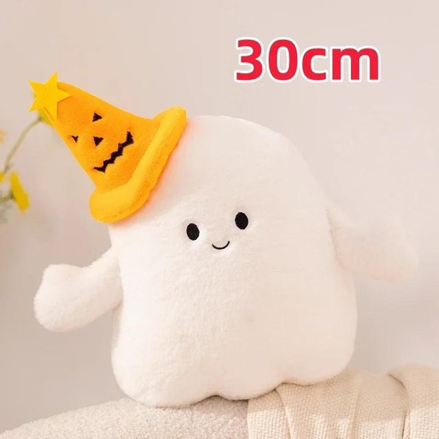 Yiran Health & Beauty Halloween Kürbis Geist Plüschtier, 18-30cm - Bild 1