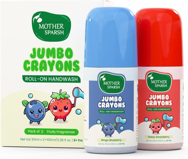 Mother Sparsh Jumbo Stift Roll-On Kinder Handwasch, 2er-Pack - Bild 1