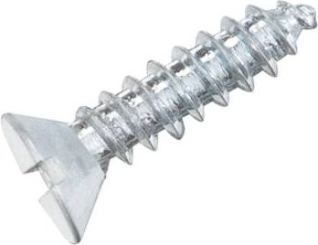 HARTING Senkblechschraube verzinkt in Silber - Bild 1
